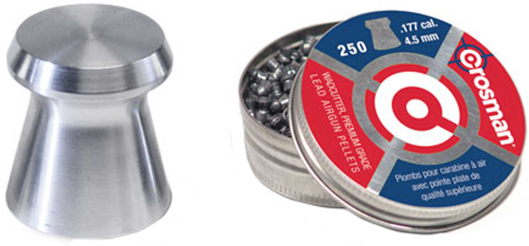 Crosman .177 Pellet 250Pk 12/CT(6177C)