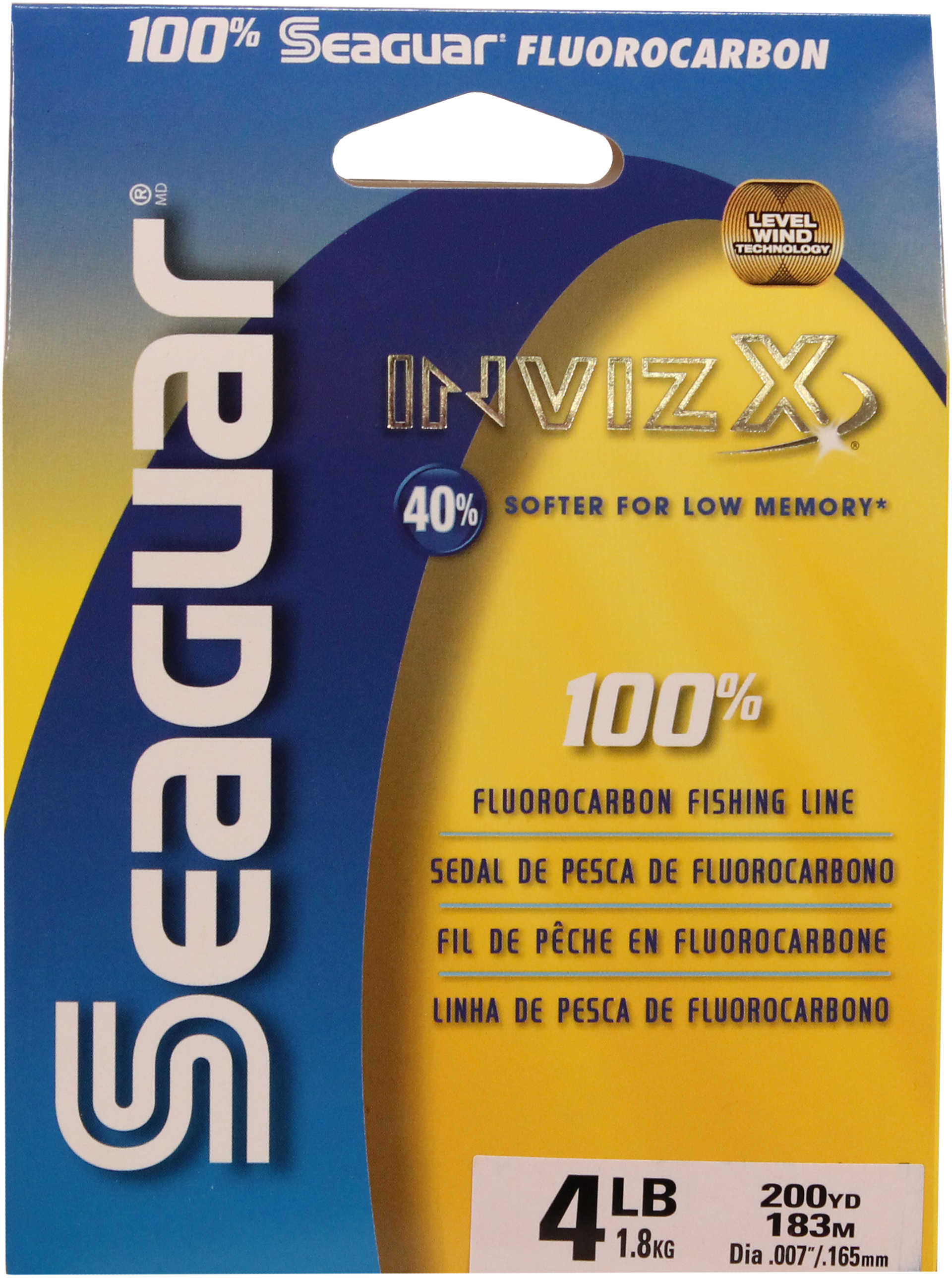 SEAG INVIZX 100% FLOCARB 4# 200Yd