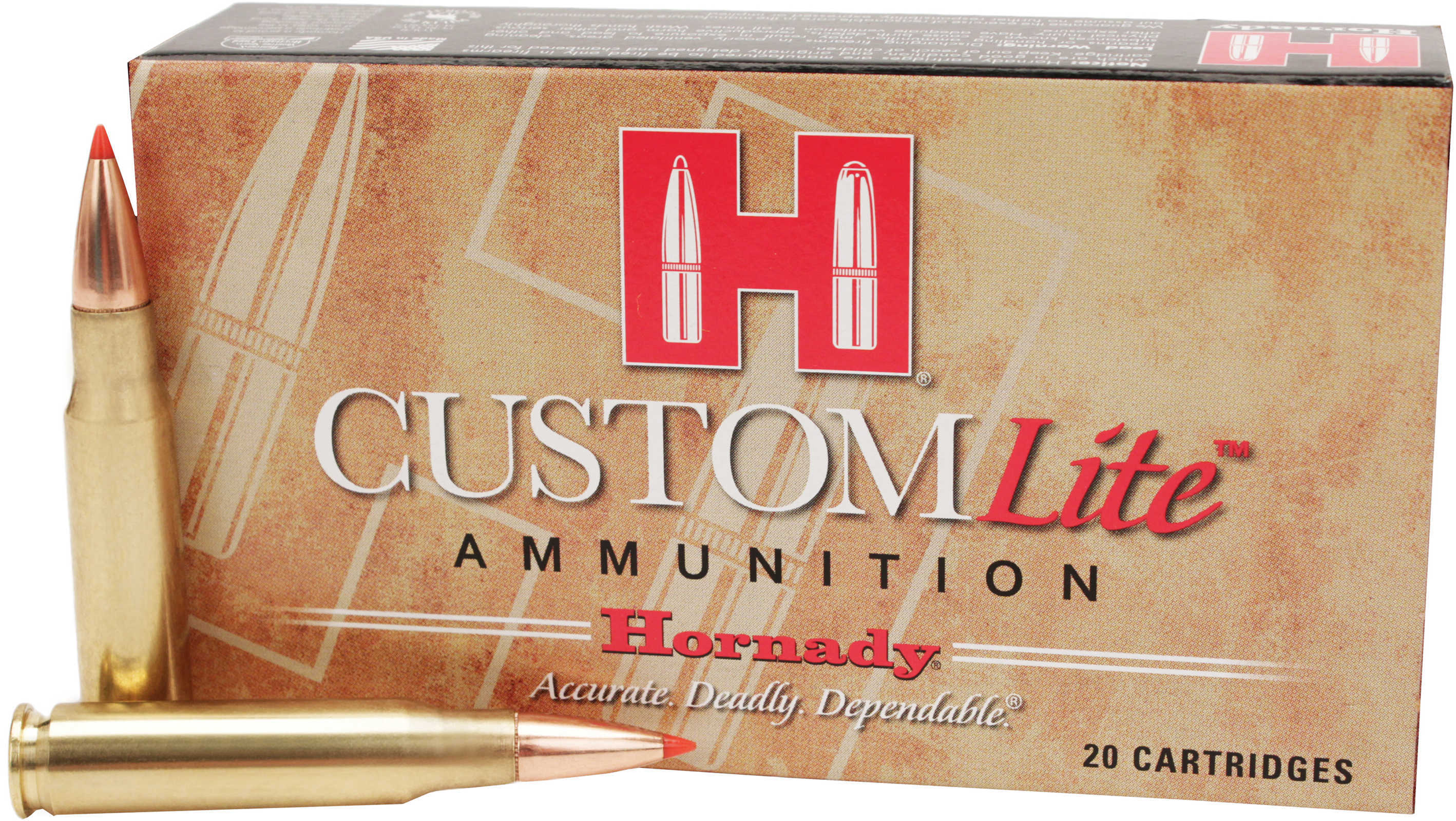 308 Win 120 Grain SST 20 Rounds Hornady Ammunition 308 Winchester