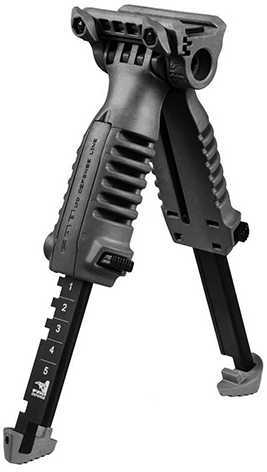 Mako Group Tactical Foregrip With Integrated Adjustable Bipod - Quick Release- Black