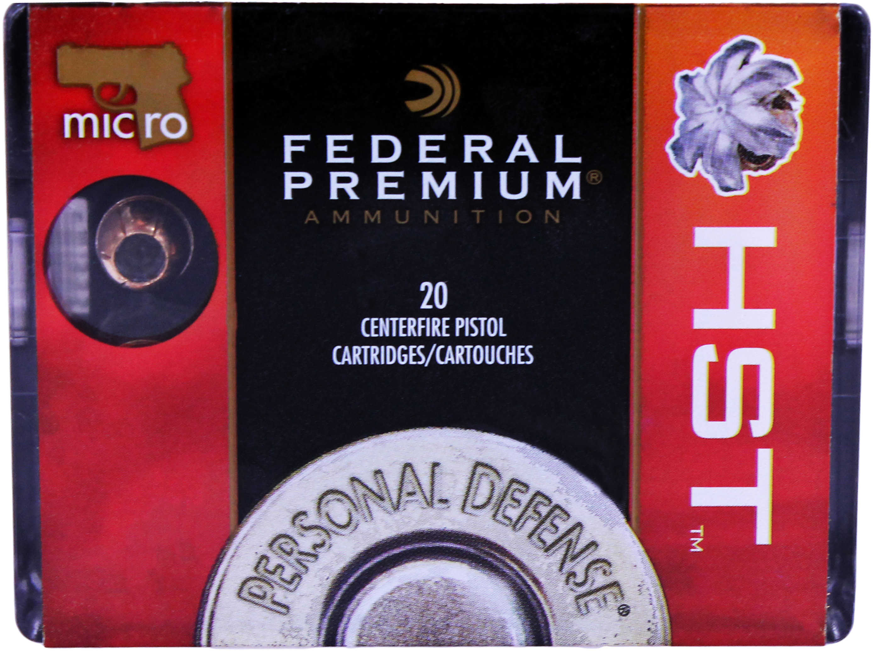 380 ACP 99 Grain Hollow Point 20 Rounds Federal Ammunition