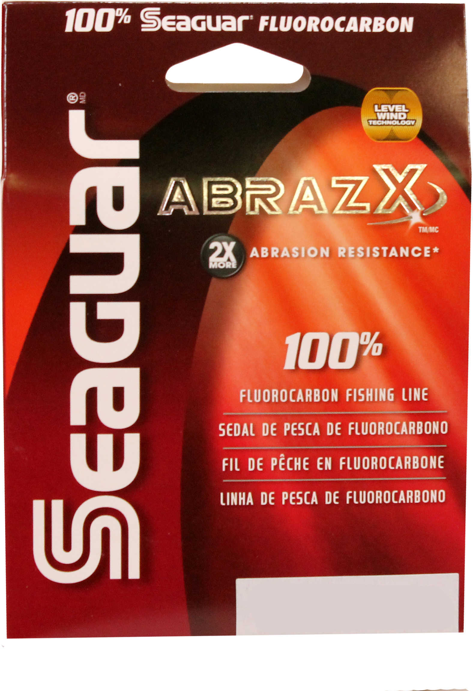Seaguar Abrazx 100% Flurocarbon 4 Pound 200yard