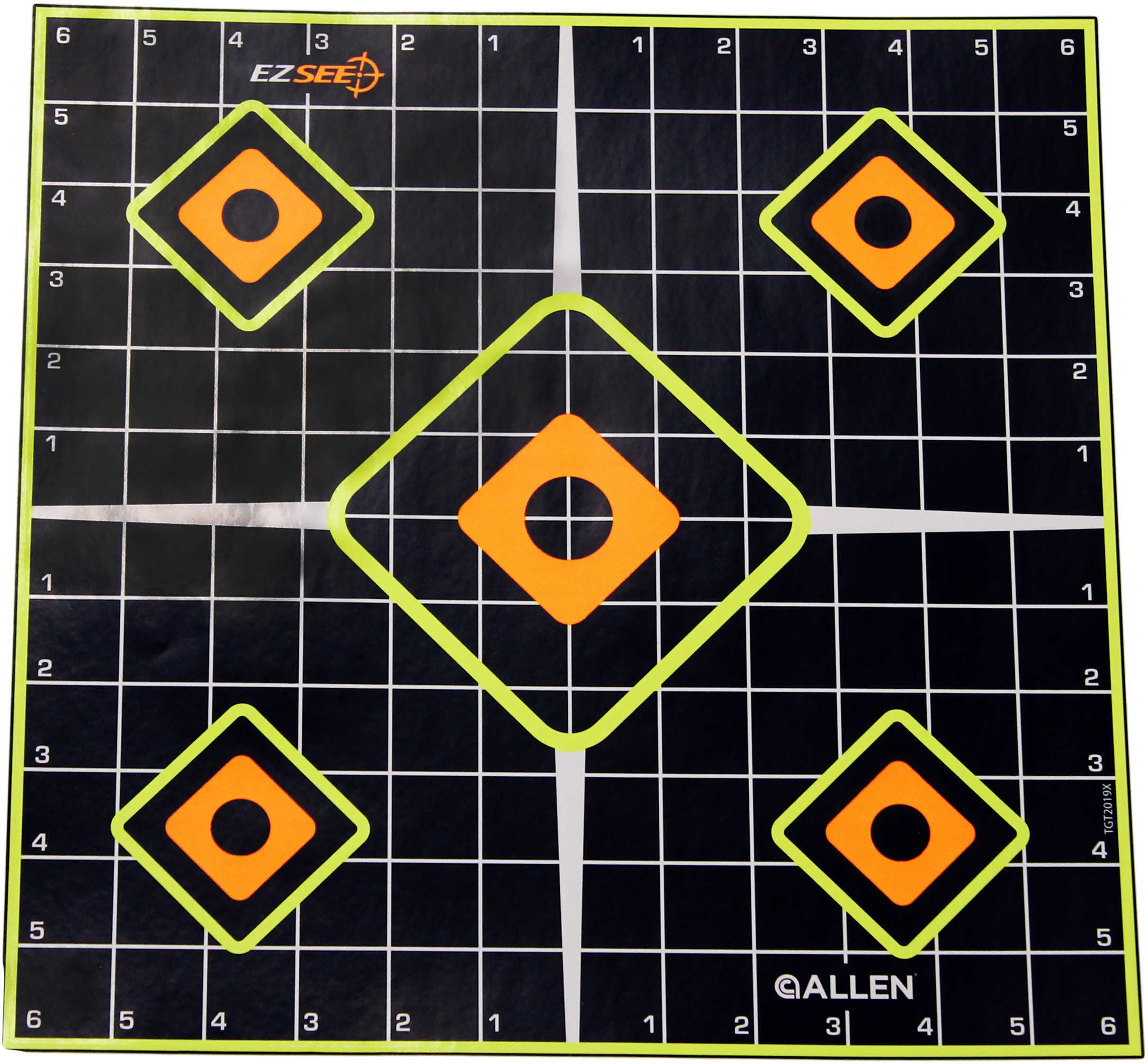 Allen Target Adhesive Sight In 12" 5 Pack