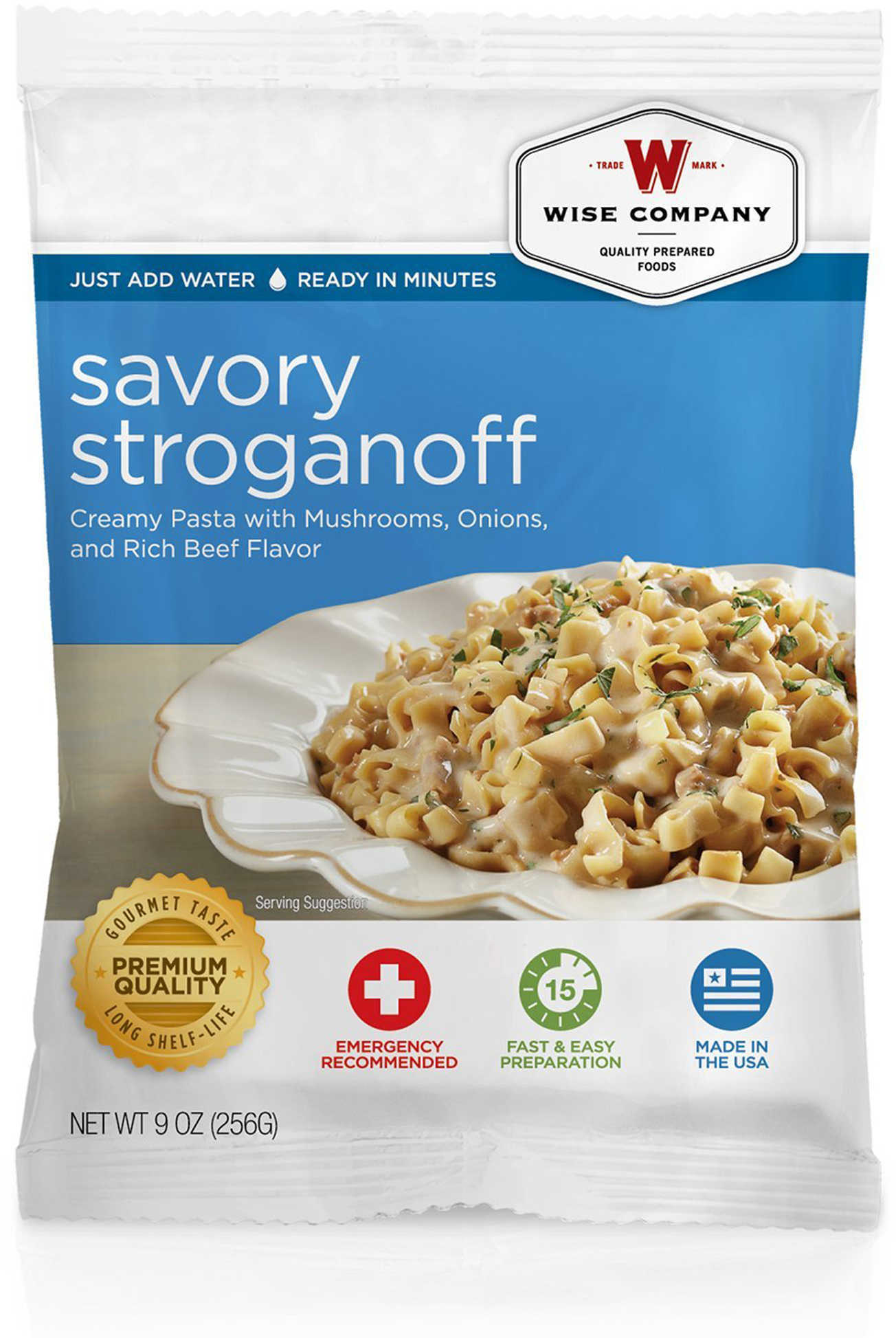 Wise Foods 2W02203 Outdoor Packs 6 Ct/4 Servings Savory Stroganoff
