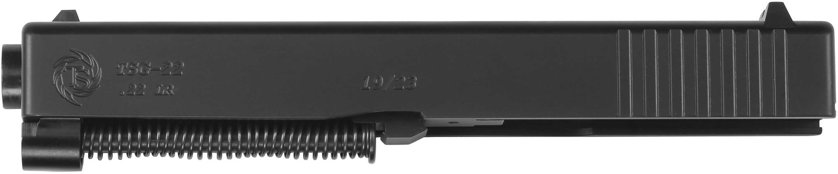 Tactical Solutions TSGCON19STD TSG-22 For Glock 19/23/32/38 Standard 4.80" Black Steel