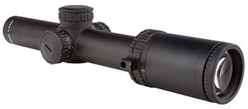 Trijicon 1900007 AccuPower 1-4x 24mm Obj 97.50-24.20 ft @ 100 yds FOV 30mm Tube Black Finish Illuminated Green Segmented