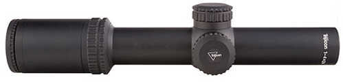 Trijicon 1900007 AccuPower 1-4x 24mm Obj 97.50-24.20 ft @ 100 yds FOV 30mm Tube Black Finish Illuminated Green Segmented