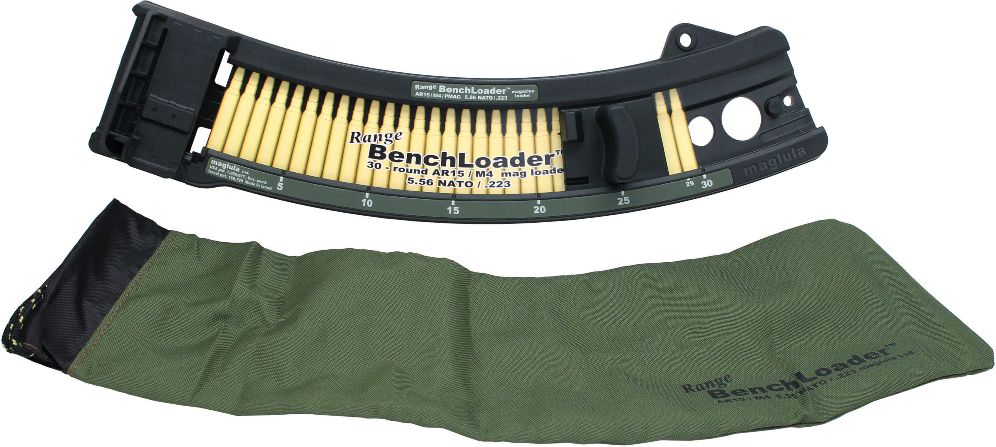 Maglula BL71B Loader AR-15/M4 Range BenchLoader 223 Remington/5.56 NATO Polymer Black