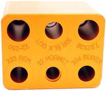 Lyman 7833001 Ammo Cartridge Checker 1 204 Ruger/22 Hornet/223 Remington/22-250/300 ACC Small Rifle