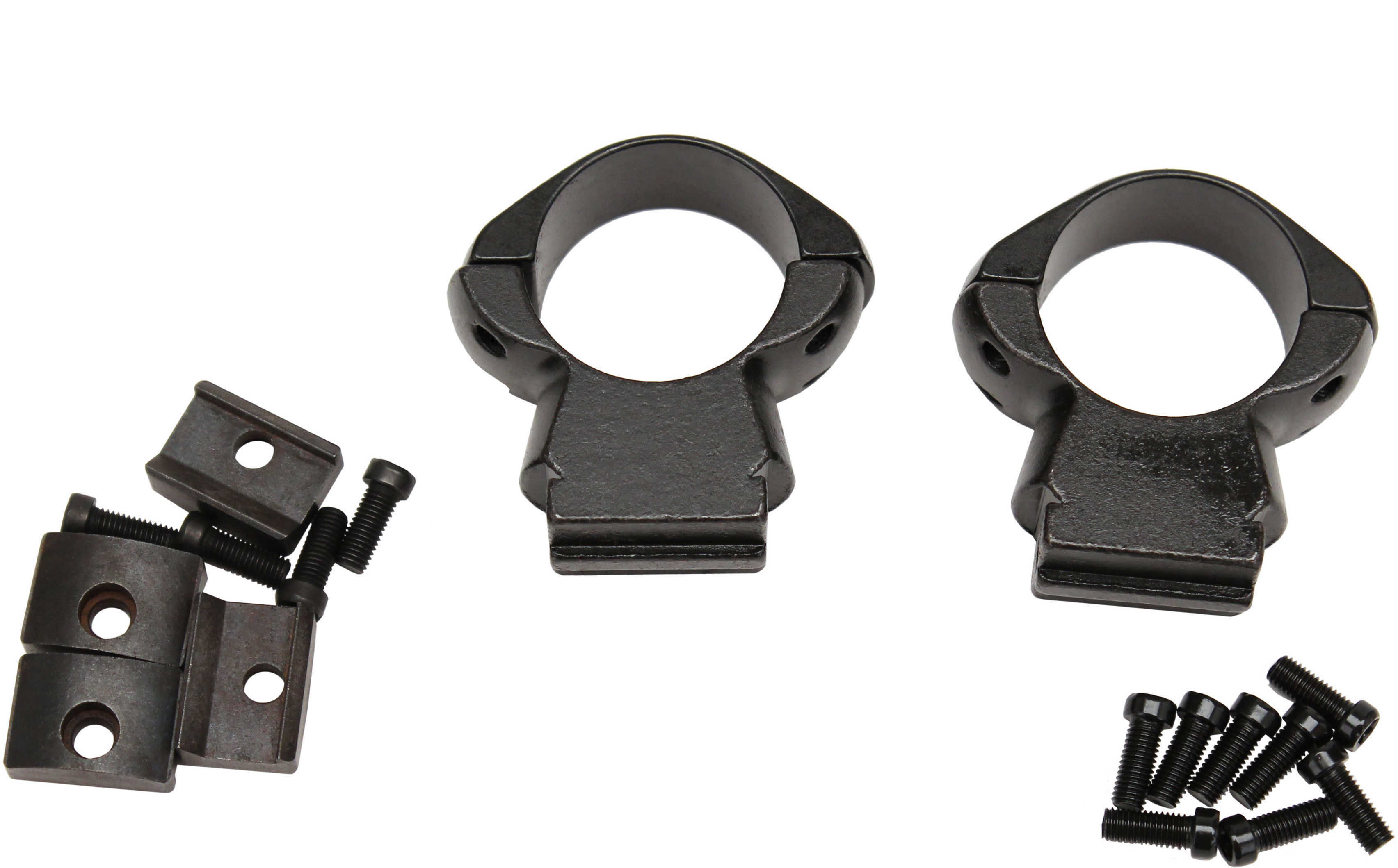Weaver Mounts 49320 Grand Slam Adjustable Ring Set 1" XHigh 1" Dia Black Matte