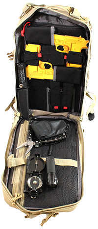 G. Outdoors Products Tactical Loaded Bugout Backpack Tan GPS-T1611LTB
