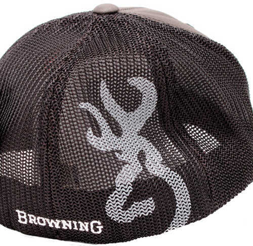 Browning COLSTRIP Cap Mesh Back Gray S/M