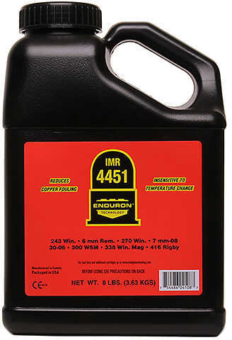 IMR 4451 with ENDURON Technology Smokeless Powder 8 Lbs
