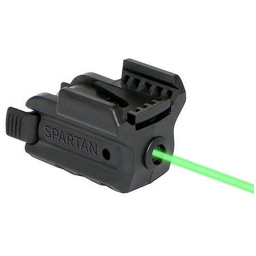 LaserMax Spartan Green Laser/Light Combo Fits Picatinny Black Finish Adjustable Fit with Battery SPS-C-G