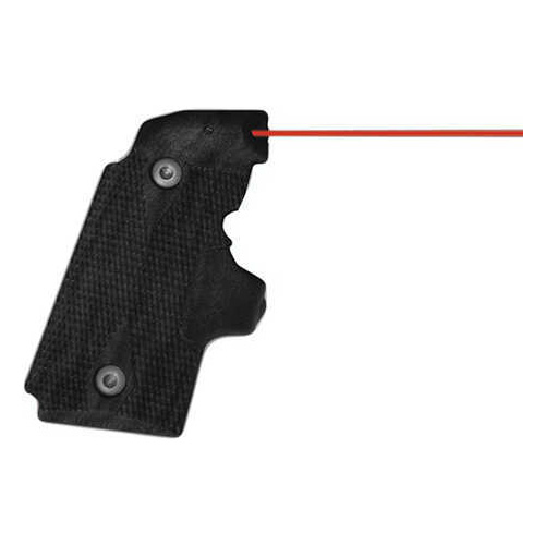 Crimson Trace Corporation Hi-Brite Laser Grip Fits Kimber Micro 9 Rubber Wraparound Black Finish User Installed