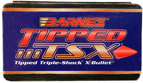 Barnes 30 Caliber .308 Diameter 168 Grain Poly-Tipped Triple Shock Boat Tail 50 Count