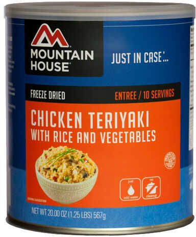 Mountain House Chicken Teriyaki with Rice Main Ent
