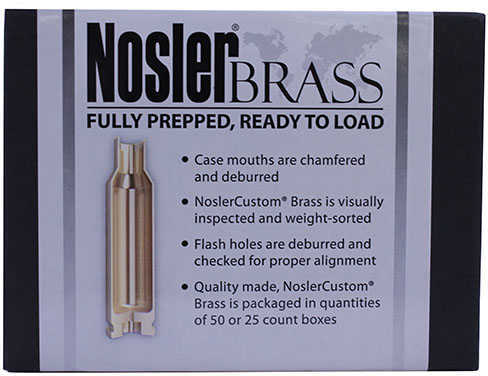 Nosler 260 Remington Unprimed Rifle Brass 50 Count