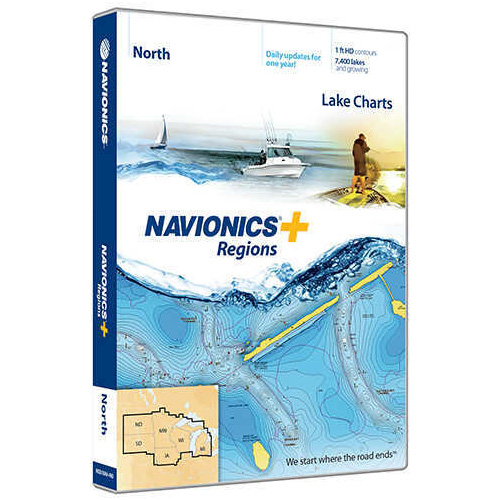 Navionics Navionics+ Regions - North - Preloaded MSD Format