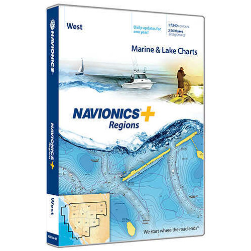 Navionics Regions-West MSD/NAV+WE