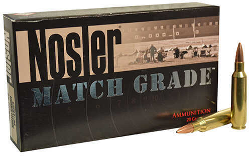22 Nosler 77 Grain Hollow Point Boat Tail 20 Rounds Ammunition
