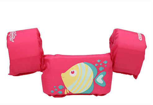 Stearns Puddle Jumper Childrens Life Jacket - Pink Fish