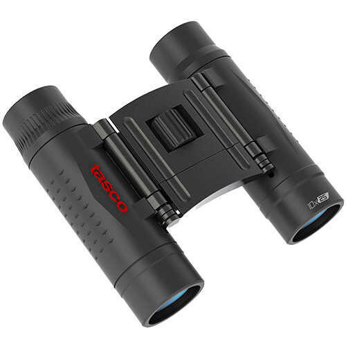 Tasco 10x 25mm Binoculars Black Roof Multi-Coated