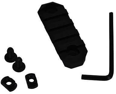 Grovtec US Inc GTSW236 Picatinny M-Lok Rail AR Style 5 Slot Aluminum 2.2"