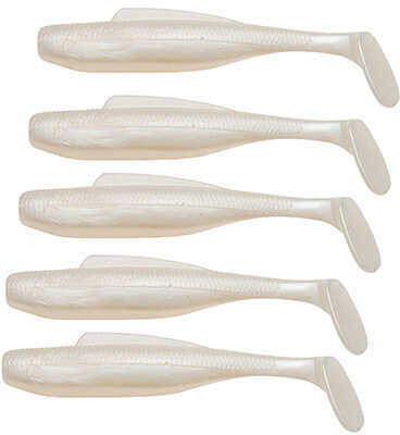 Z-Man Fishing Products 4" Minnow, Pearl, 5-Pack Md: DMIN-84PK5