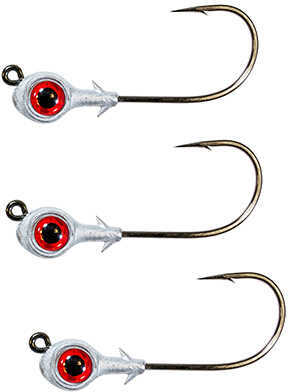 ZMAN REDFISHEYE JIGHD 3PK 3/16 RED