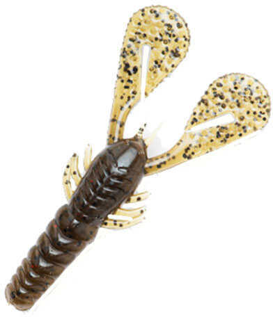 Z-Man Fishing Products Turbo Crawz 4" Soft Bait Lure, 6-Pack, Green Pumpkin Md: TCRAW4-46PK6