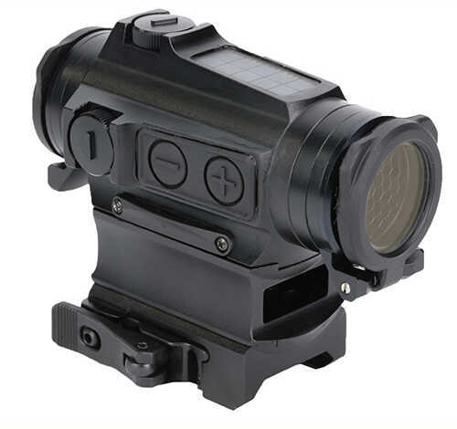 Holosun Hs515Cm He515Cm Black Anodized 1X20mm MOA Illuminated Red 2 Circle W/65 Dot Reticle