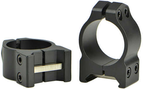 Warne 1" Low Scope Rings With Matte Black Finish Md: 200M