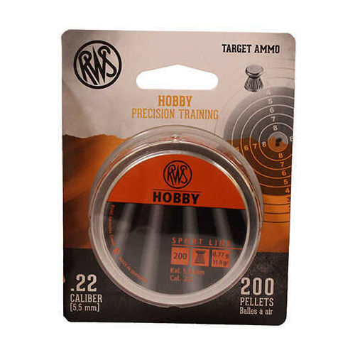 RWS Pellets .22 Hobby 11.9Gr. Sport Line 250-Pack