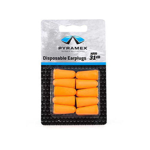 PYRAMEX UNCORDED Earplug NRR 31Db Blister Card