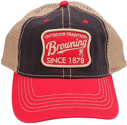 BROWNING CAP TRENTON RED/BLUE/GRAY