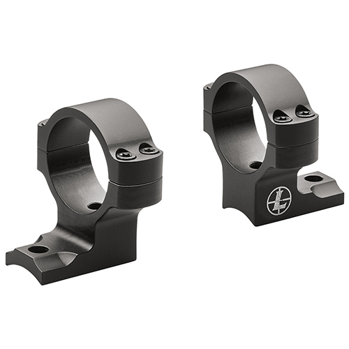 Leupold 171101 BackCountry 2-Piece Base/Rings For Savage 10/110 Round Receiver 1" Ring High Black Matte Finish