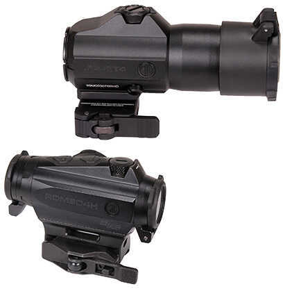 Sig Sauer Romeo4H Red Dot Sight with Juliet4 4x Magnifier Combo
