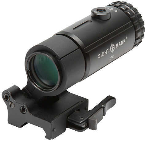 Sightmark Sm19063 T-3 Magnifier 3X 23mm Obj Black Matte