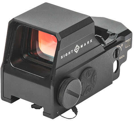 Sightmark SM26035 Ultra Shot M-Spec FMS with Integrated Sunshade 1x 33x24mm Obj 65 MOA Illuminated Circle Red Dot Crossh