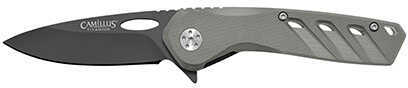 Camillus SLOT 6.75 inch Folding Knife 2.75 in Blade - Gray