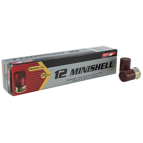 12 Gauge 1 3/4" Lead 7-1/2  5/8 oz 20 Rounds Aguila Shotgun Ammunition