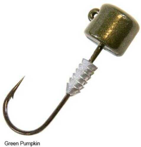Z-Man TT Lures NedlockZ HD Jig Heads, 1/10 Ounce, Green Pumpkin, 5-Pack Md: TTNL-0742
