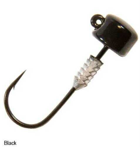 Z-Man TT Lures NedlockZ HD Jig Heads, 1/10 Ounce, Black, 5-Pack Md: TTNL-0743