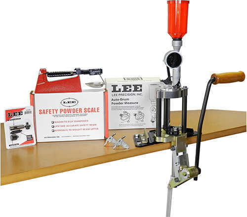 Lee Deluxe Turret Press 4 Hole With Auto Index Reload Kit Md: 90928