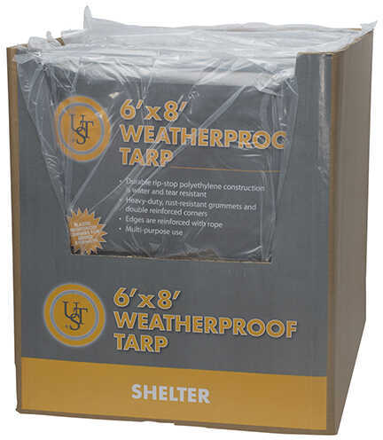 UST Weatherproof Tarp Tear Resistant 6'X8'