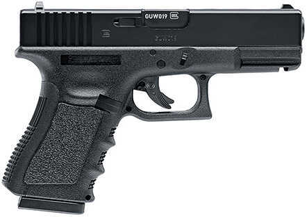 RWS 2255200 for Glock 19 Gen3 CO2 Double .177 BB 16 rd Black Frame Metal Slide