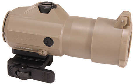 Sig Sauer Electro-Optics SOJ41002 Juliet4 Magnifier Flat Dark Earth 4X 24mm