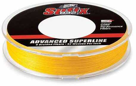 SUFIX 832 BRAID 20LB HI-VIS YL 150Y