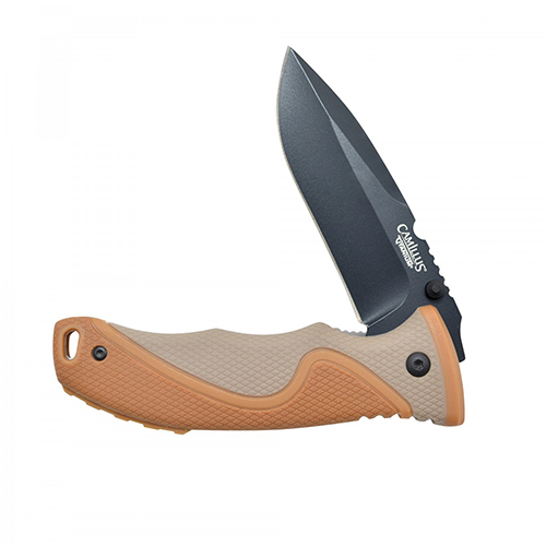 Camillus Inflame 7.5 inch Folding Knife with Firestarter